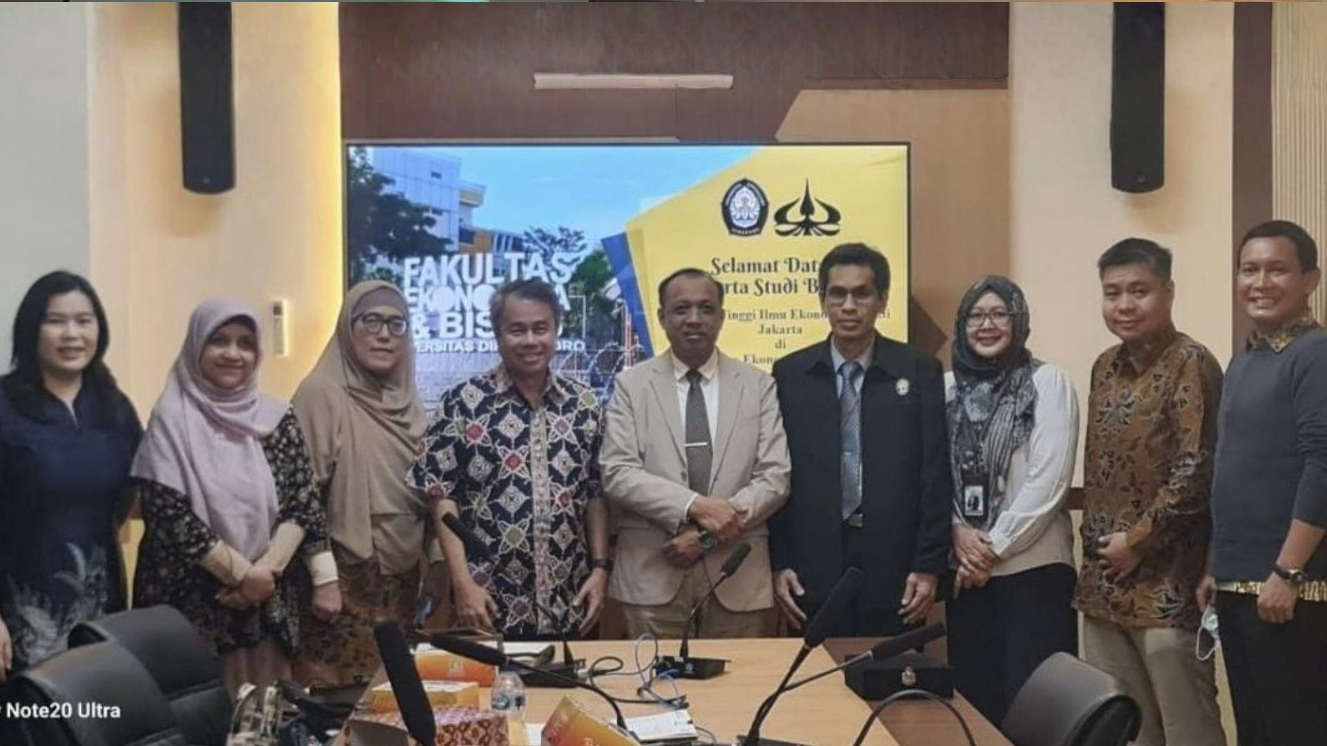 Benchmarking SPMI STIE Trisakti ke Undip, 26 Februari 2025