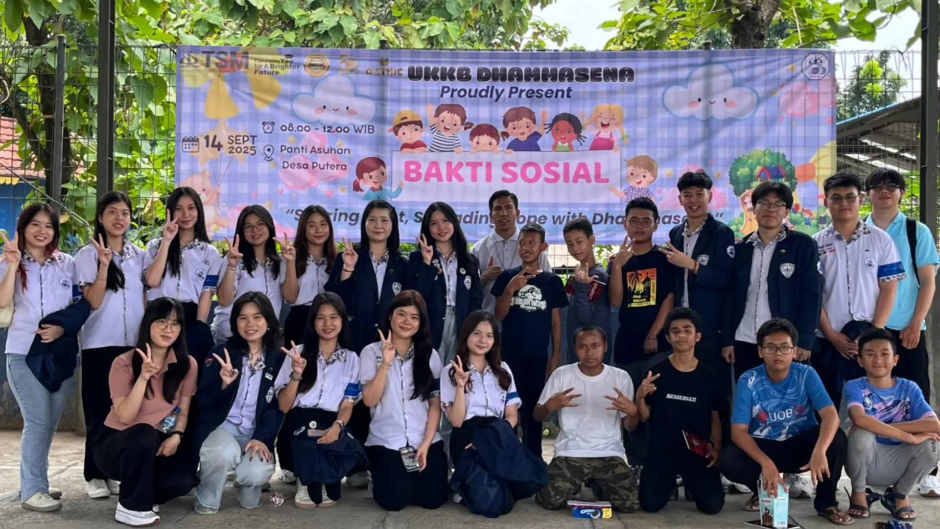 Bakti Sosial Panti Asuhan Desa Putera